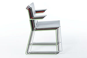 Gestapelt benötigen die Multan AL wenig Platz